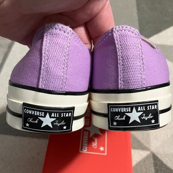 ⭐️NEW⭐️Converse Chuck 70 OX Purple/Ivory Men's Size 8/Women's Size 10 - Picture 6 of 12